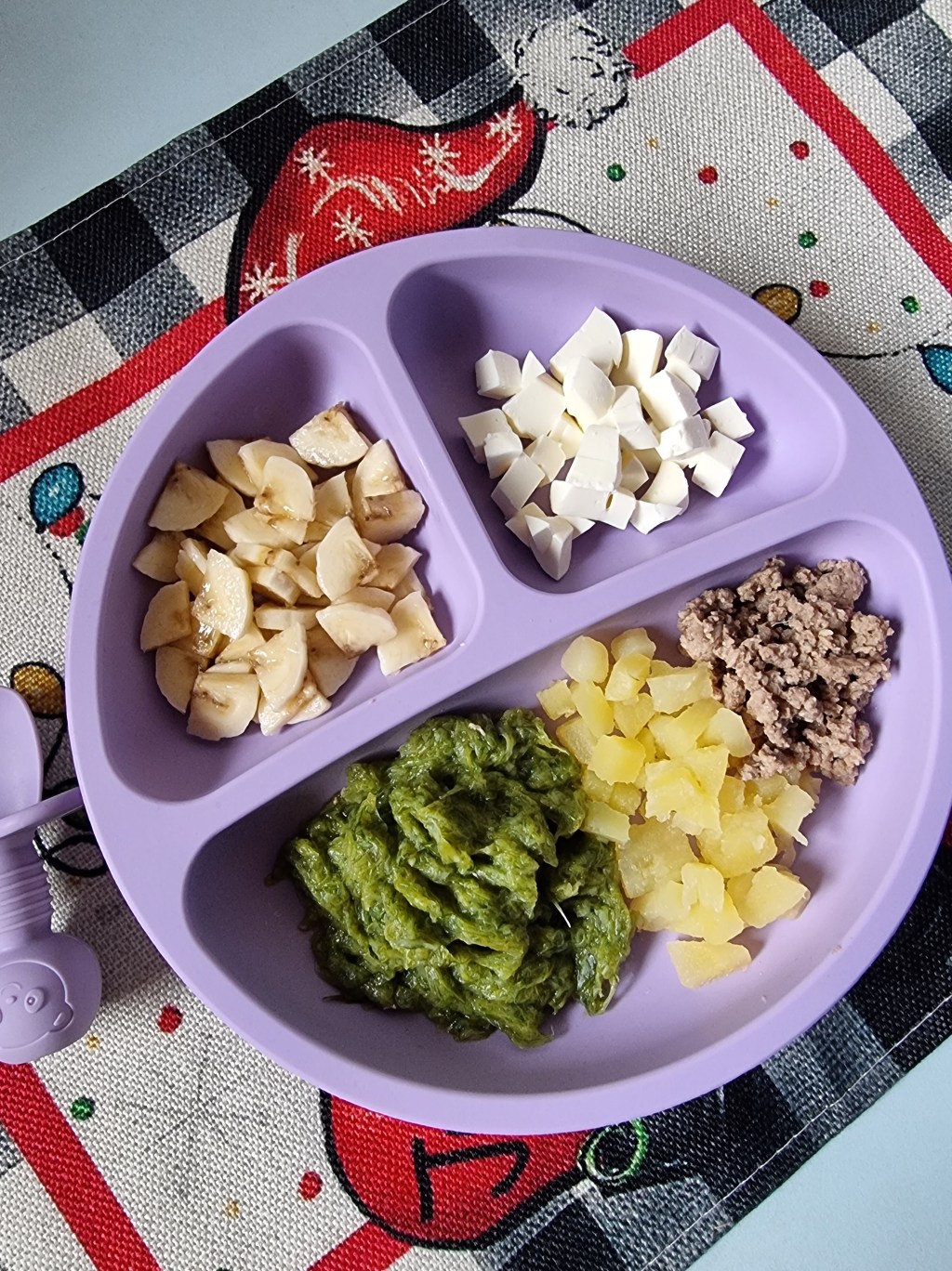 10 assiettes pour bébé avec&nbsp;morceaux