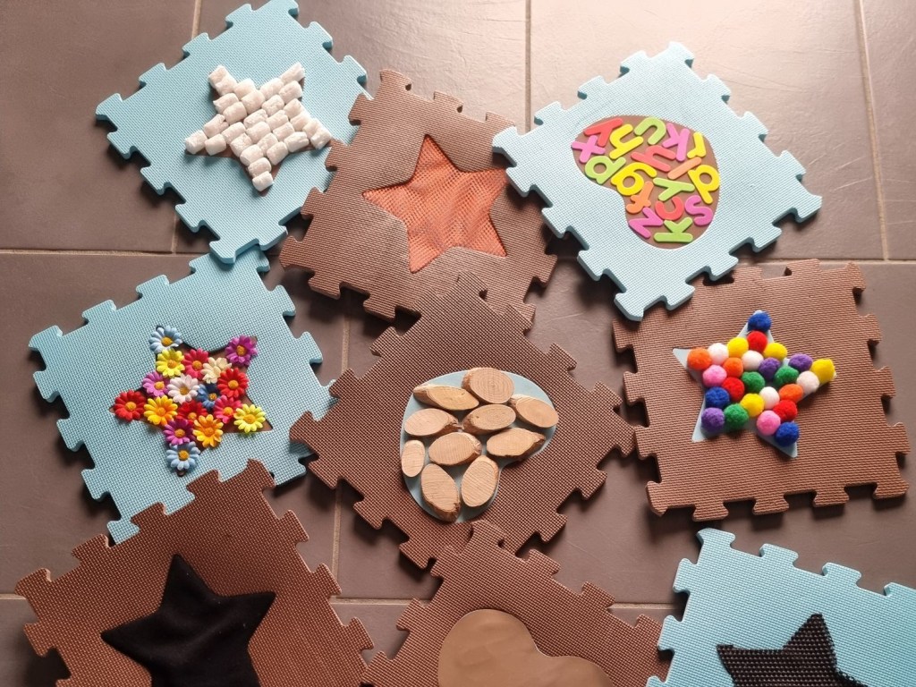 Les dalles sensorielles